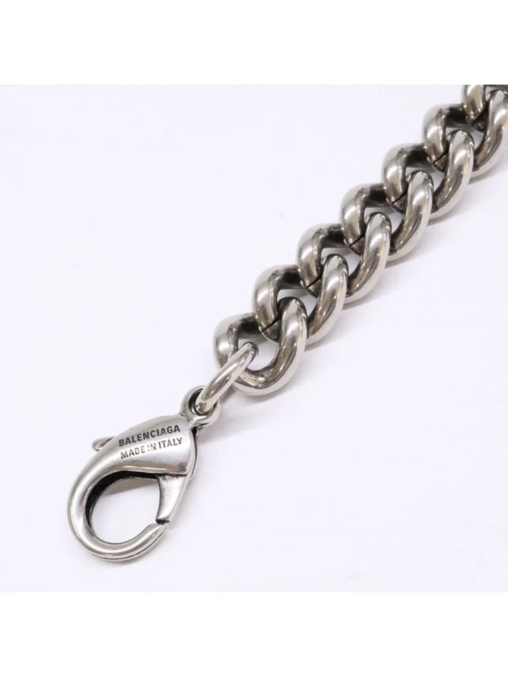 Balenciaga Icon Gourmette BB Link Chain Bracelet